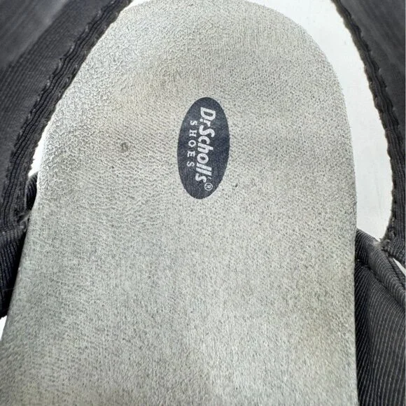 Dr. Scholls Women's Adelle Sandals Size 10M Navy Suede Comfort Casual Strappy - Picture 3 of 12